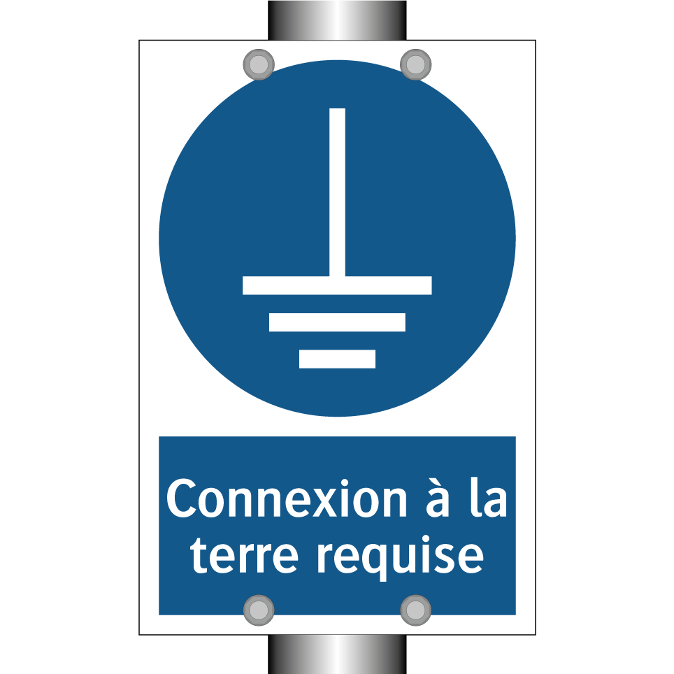 Connexion à la terre requise