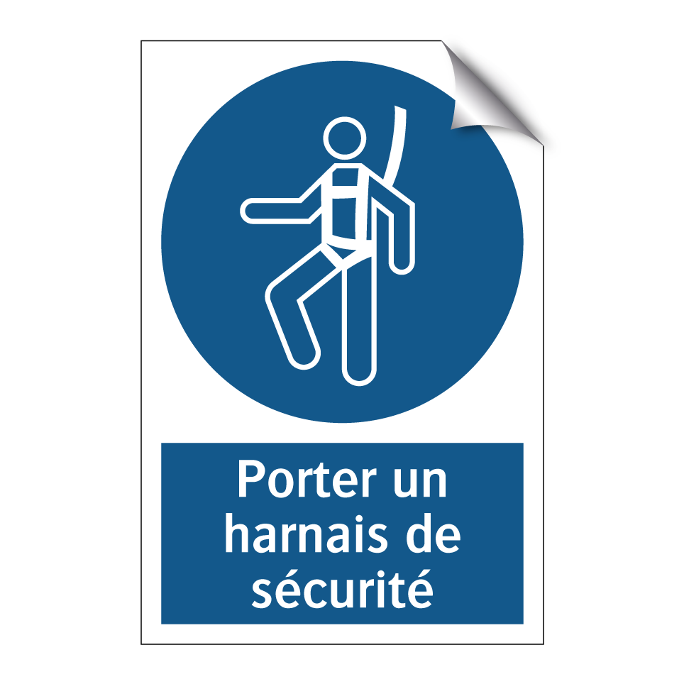 Porter un harnais de sécurité