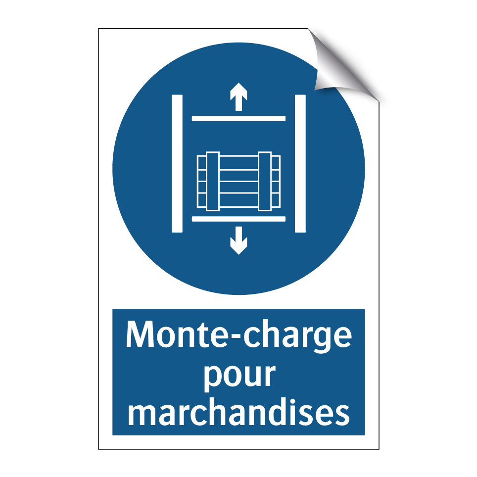 Monte-charge pour marchandises