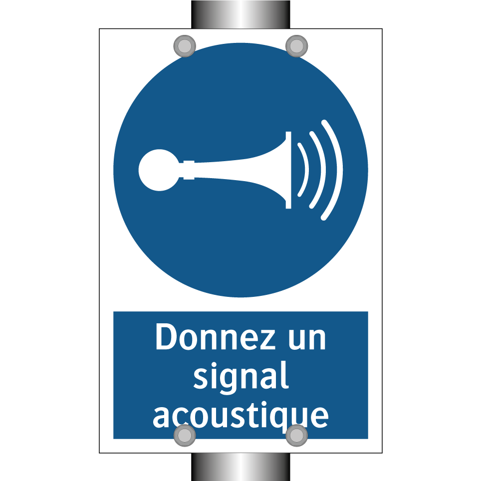 Donnez un signal acoustique