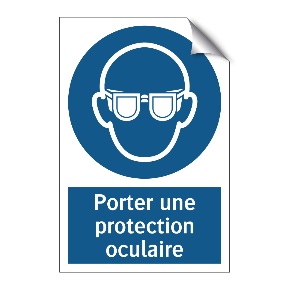 Porter une protection oculaire