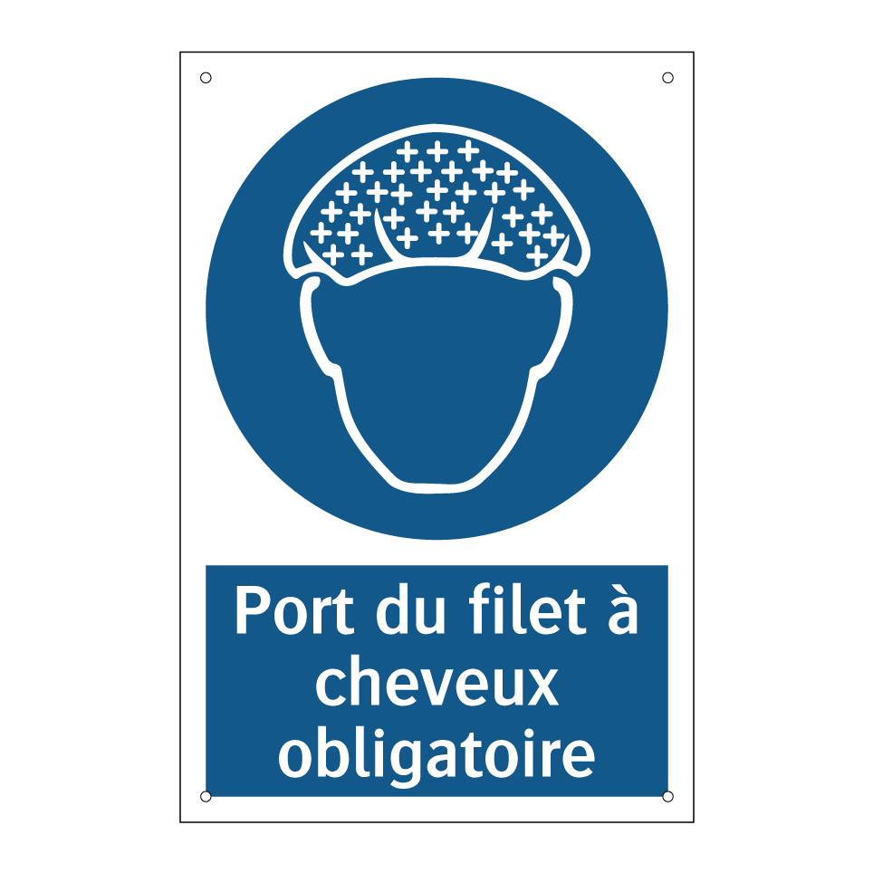 Port du filet à cheveux obligatoire