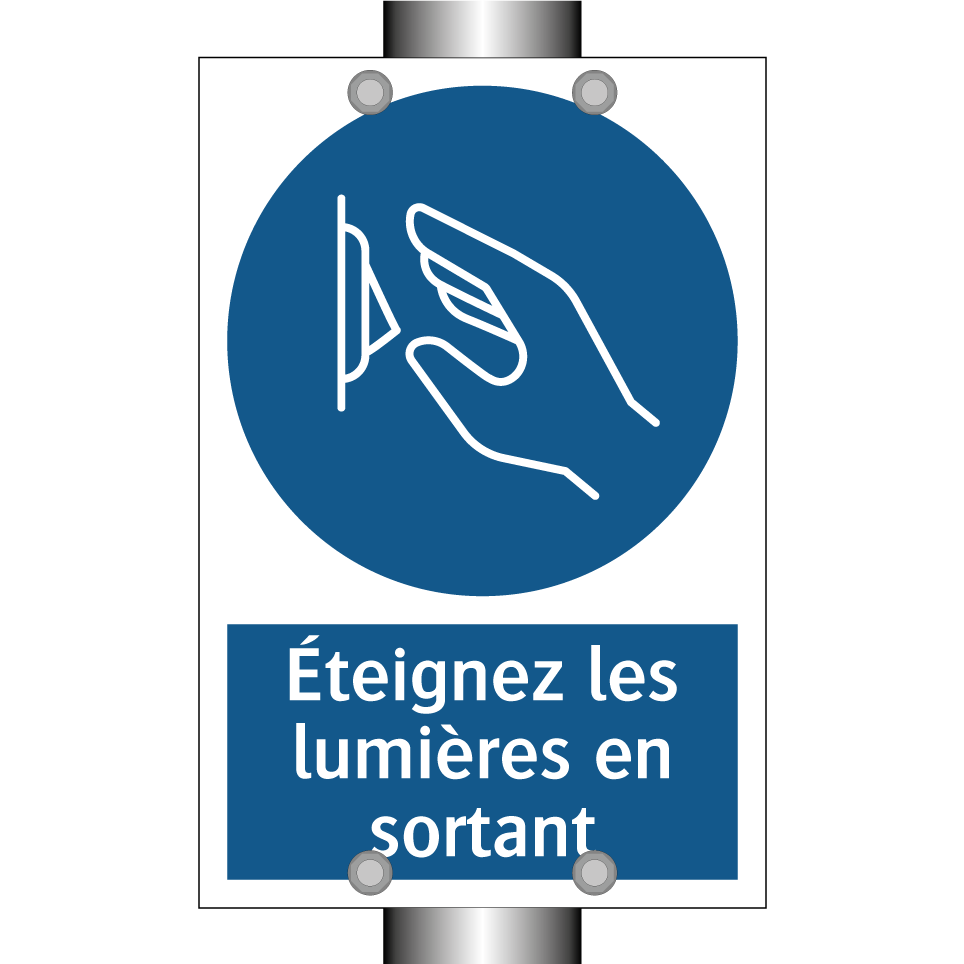 Éteignez les lumières en sortant