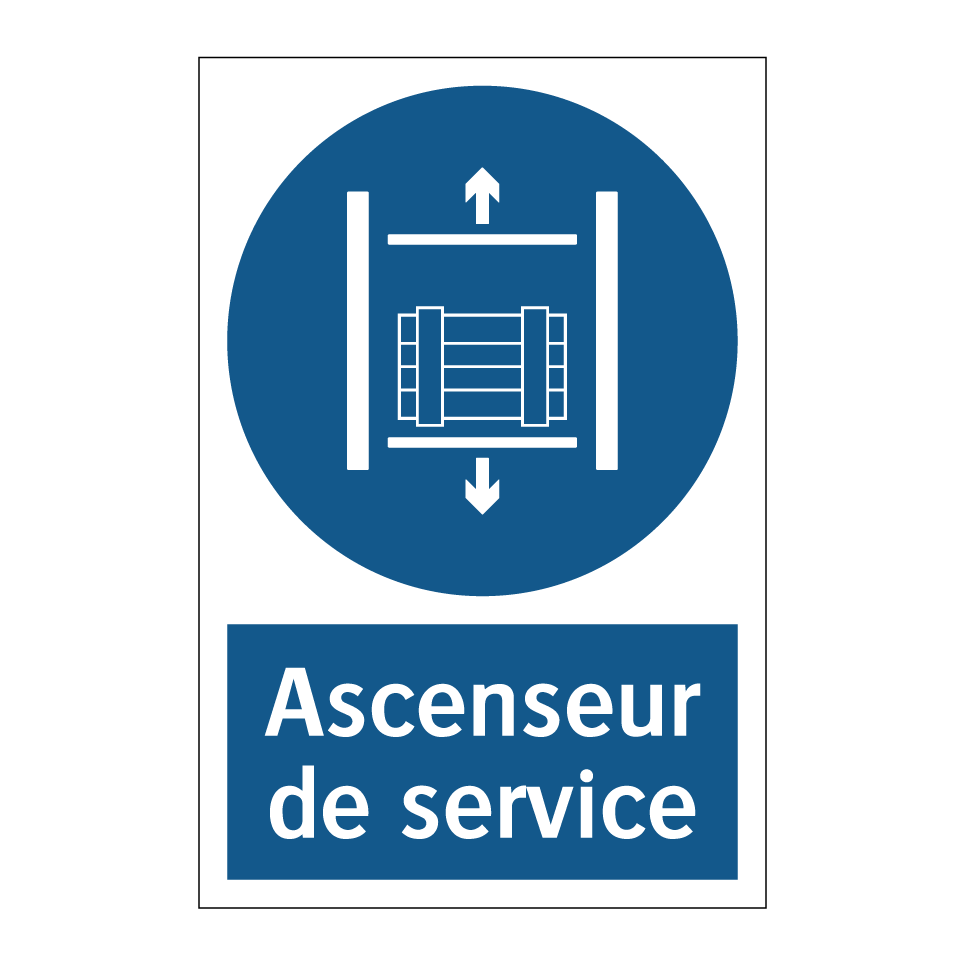 Ascenseur de service
