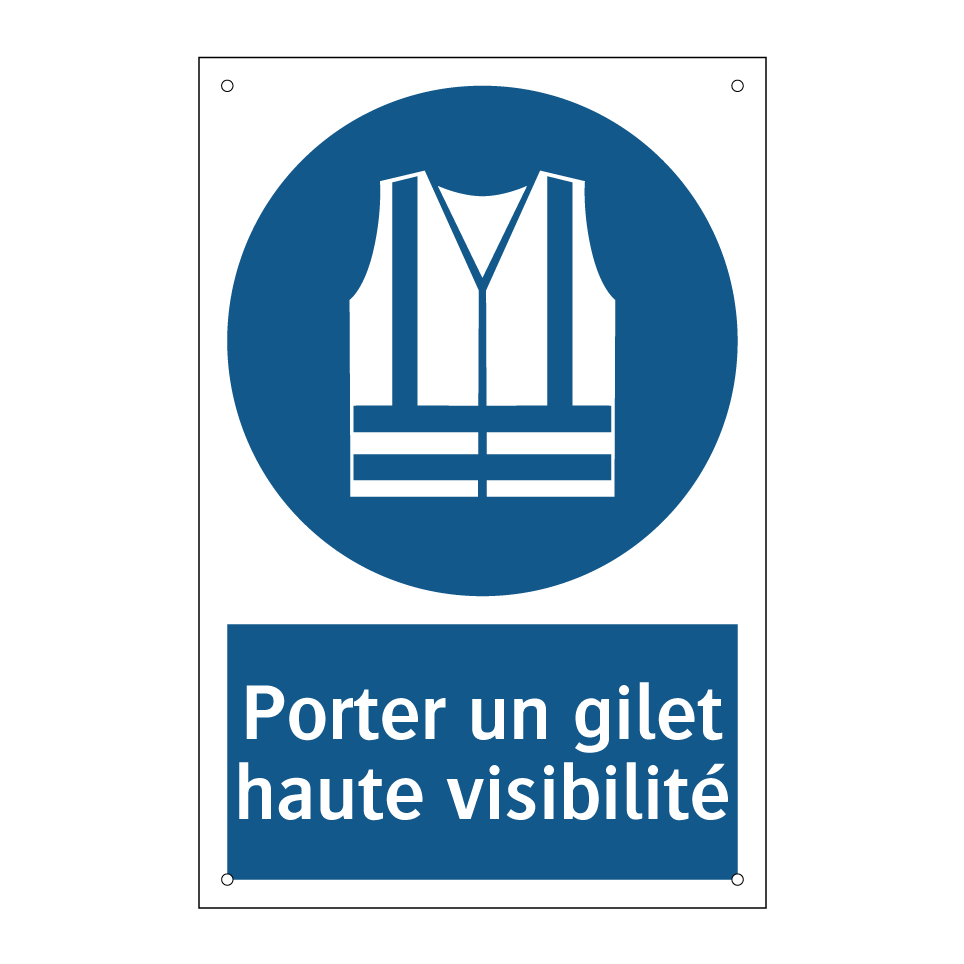 Porter un gilet haute visibilité
