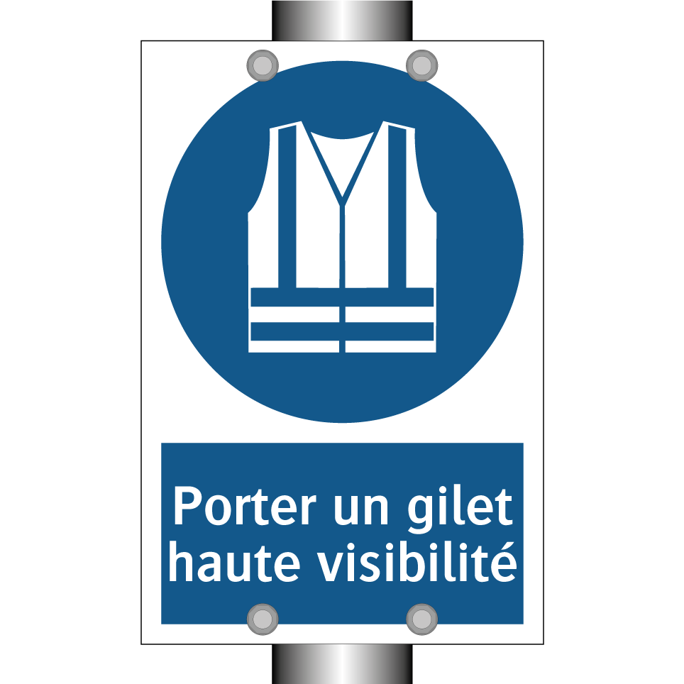 Porter un gilet haute visibilité