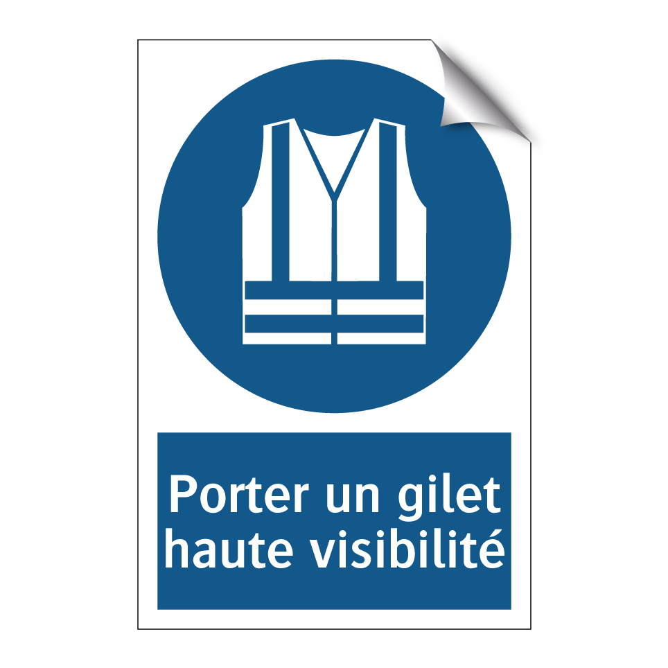 Porter un gilet haute visibilité