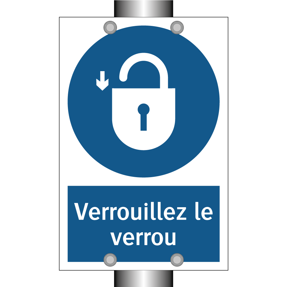 Verrouillez le verrou