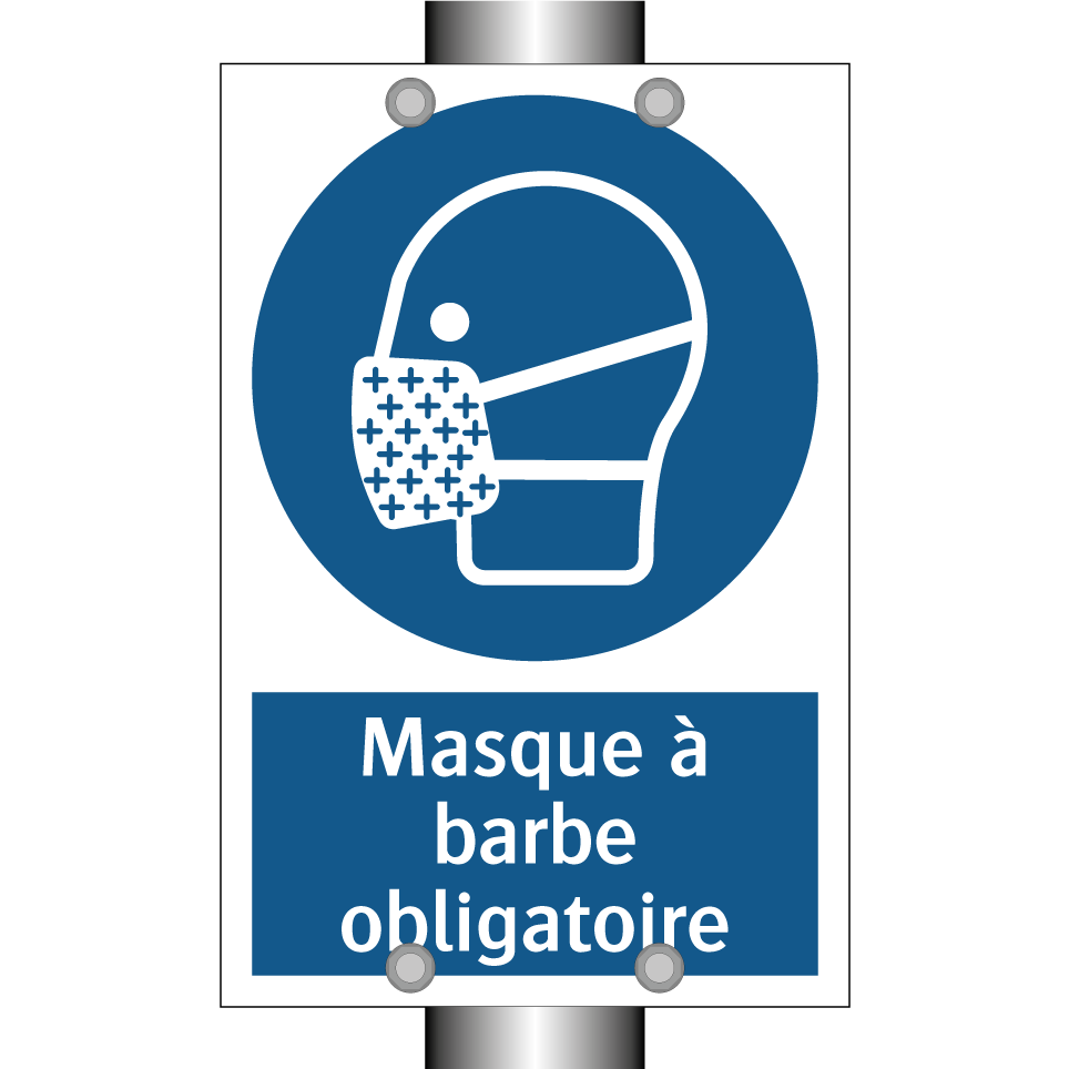 Masque à barbe obligatoire
