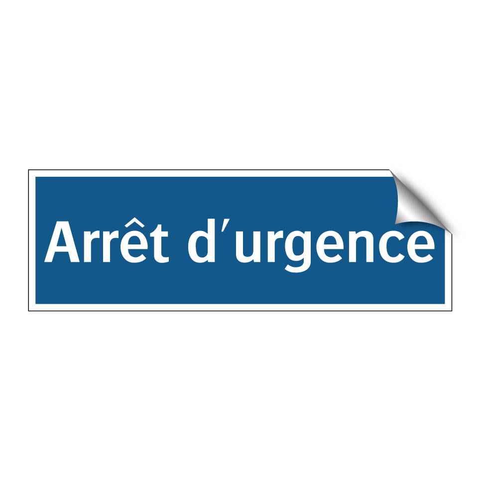 Arrêt d'urgence