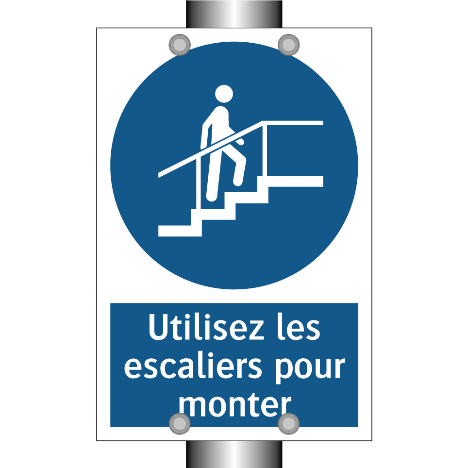 Utilisez les escaliers pour monter