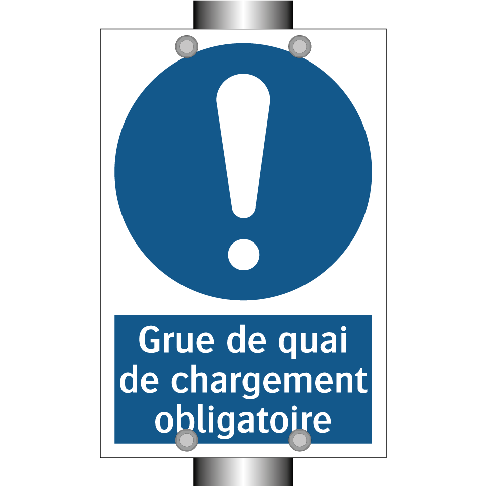 Grue de quai de chargement obligatoire