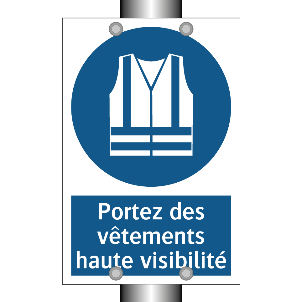 Portez des vêtements haute visibilité