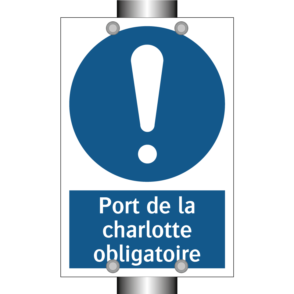 Port de la charlotte obligatoire