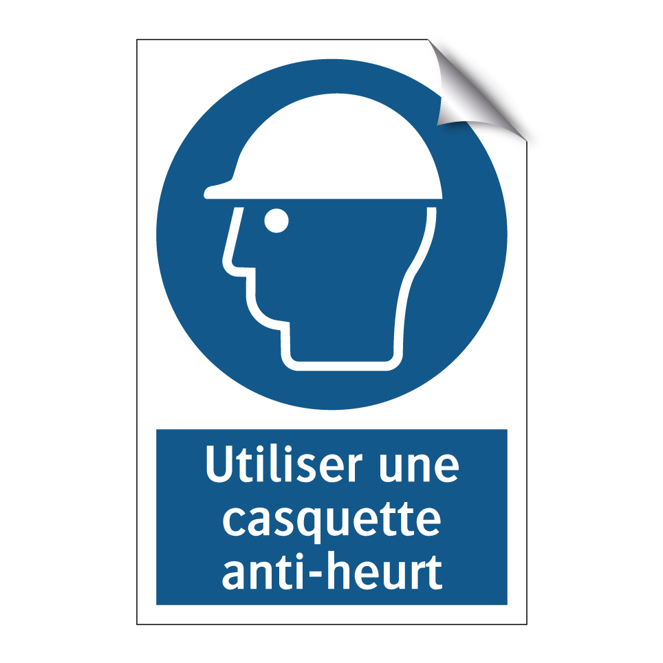 Utiliser une casquette anti-heurt