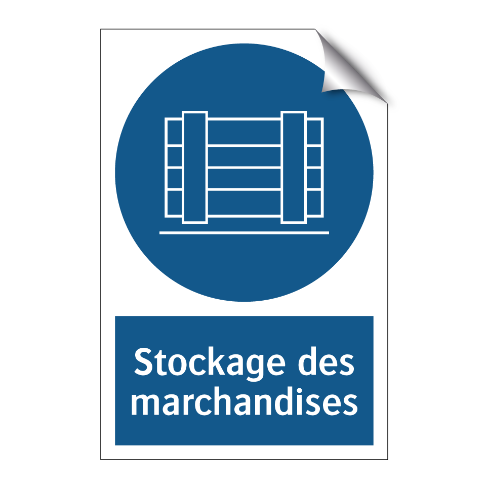 Stockage des marchandises