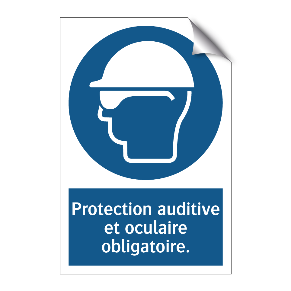 Protection auditive et oculaire obligatoire.
