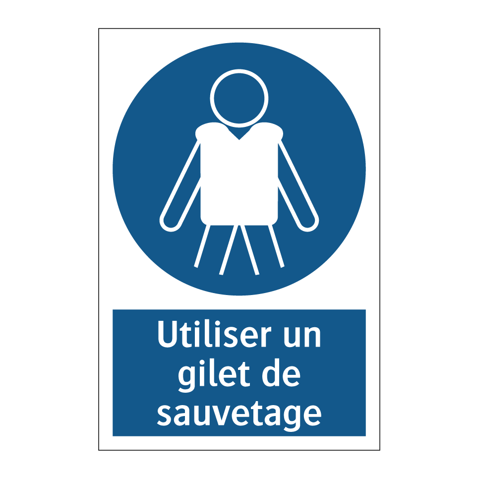 Utiliser un gilet de sauvetage