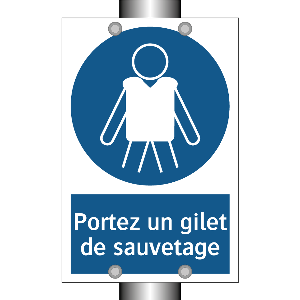 Portez un gilet de sauvetage