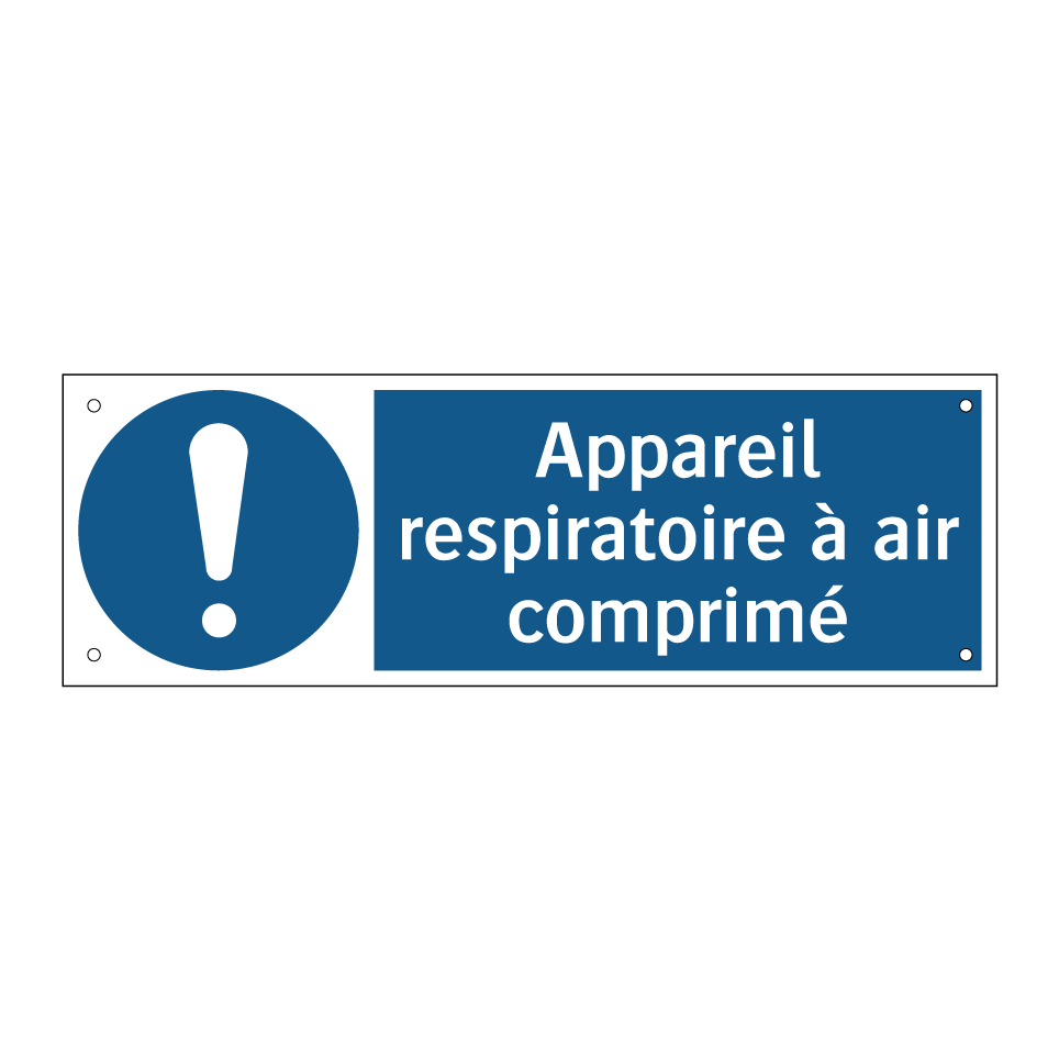 Appareil respiratoire à air comprimé