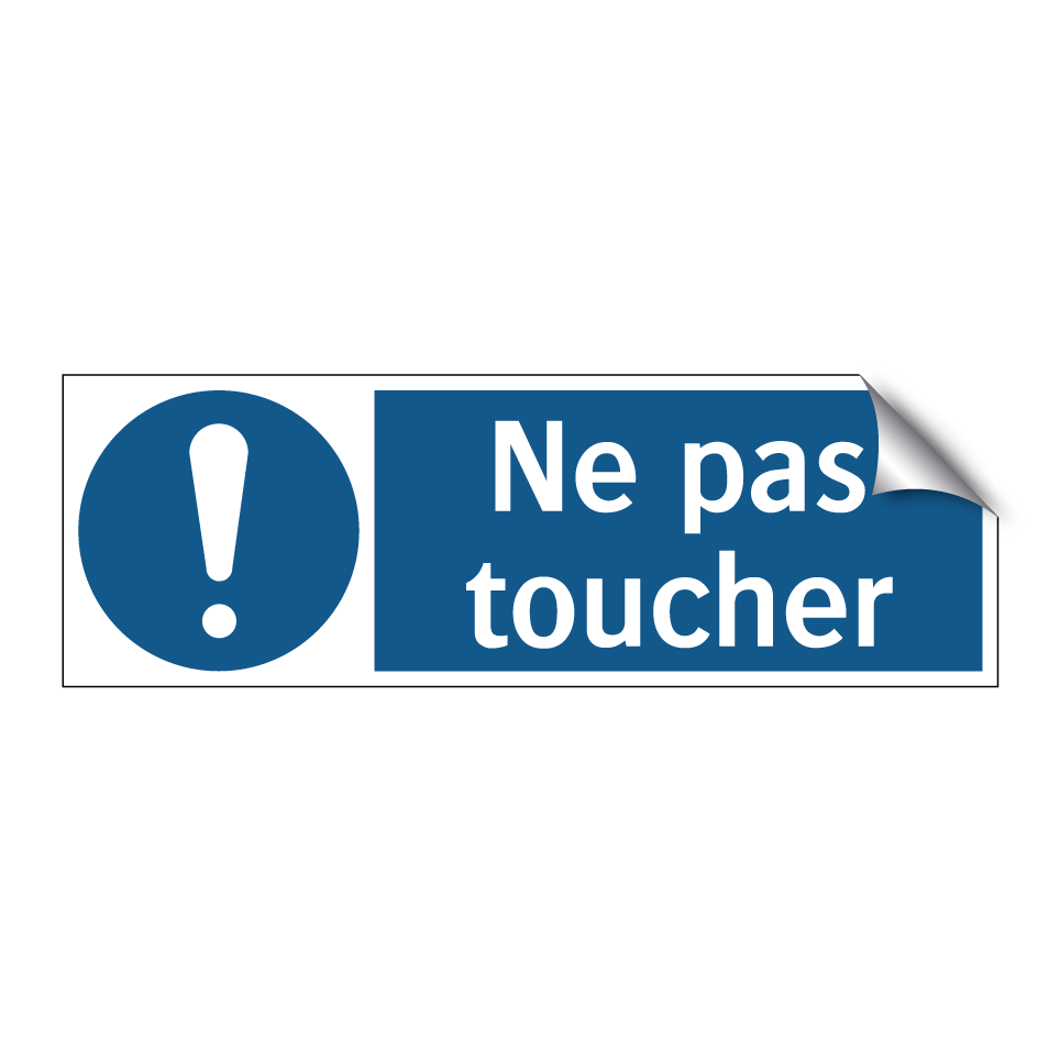 Ne pas toucher