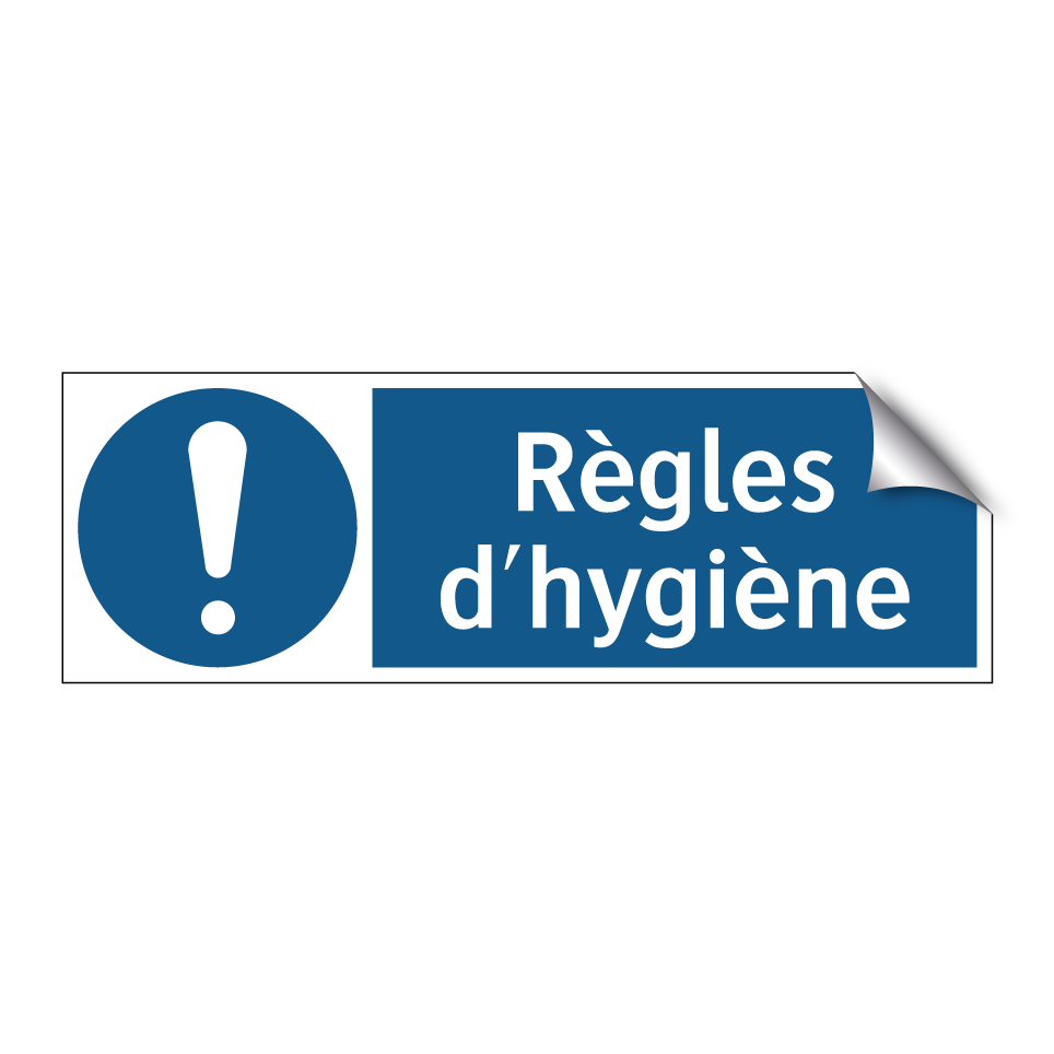 Règles d'hygiène