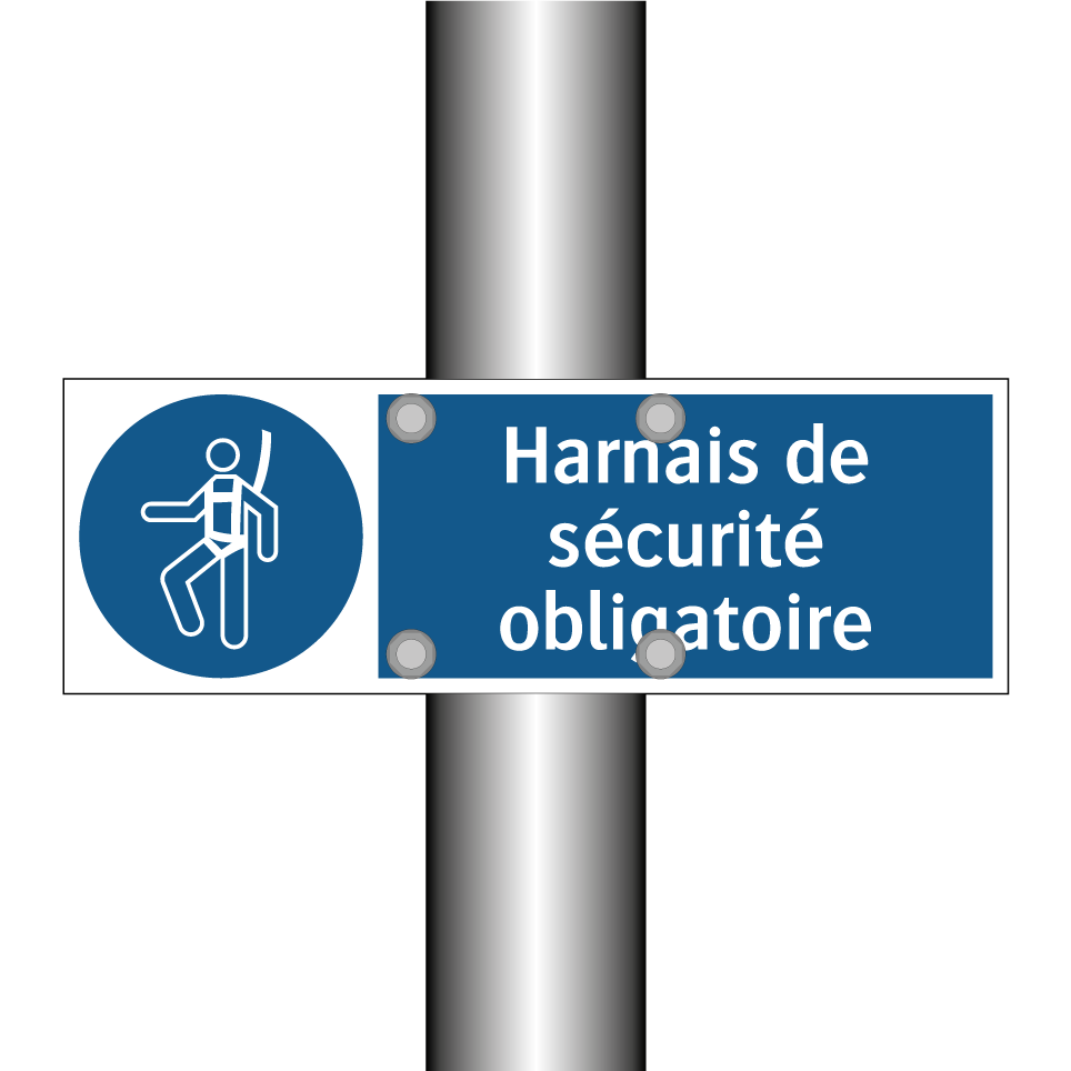Harnais de sécurité obligatoire