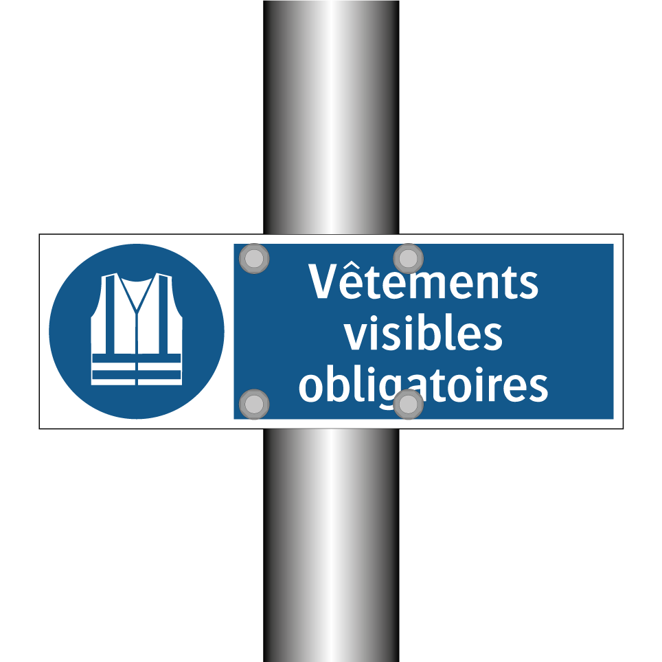Vêtements visibles obligatoires