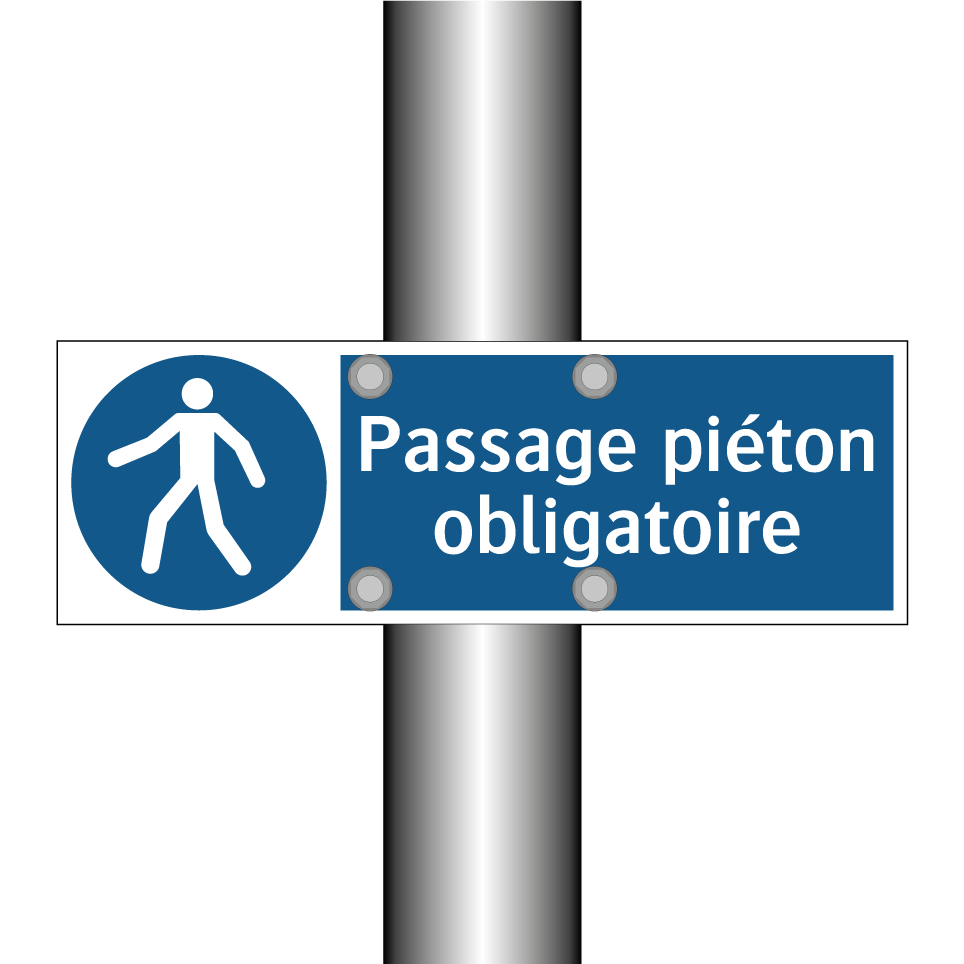 Passage piéton obligatoire