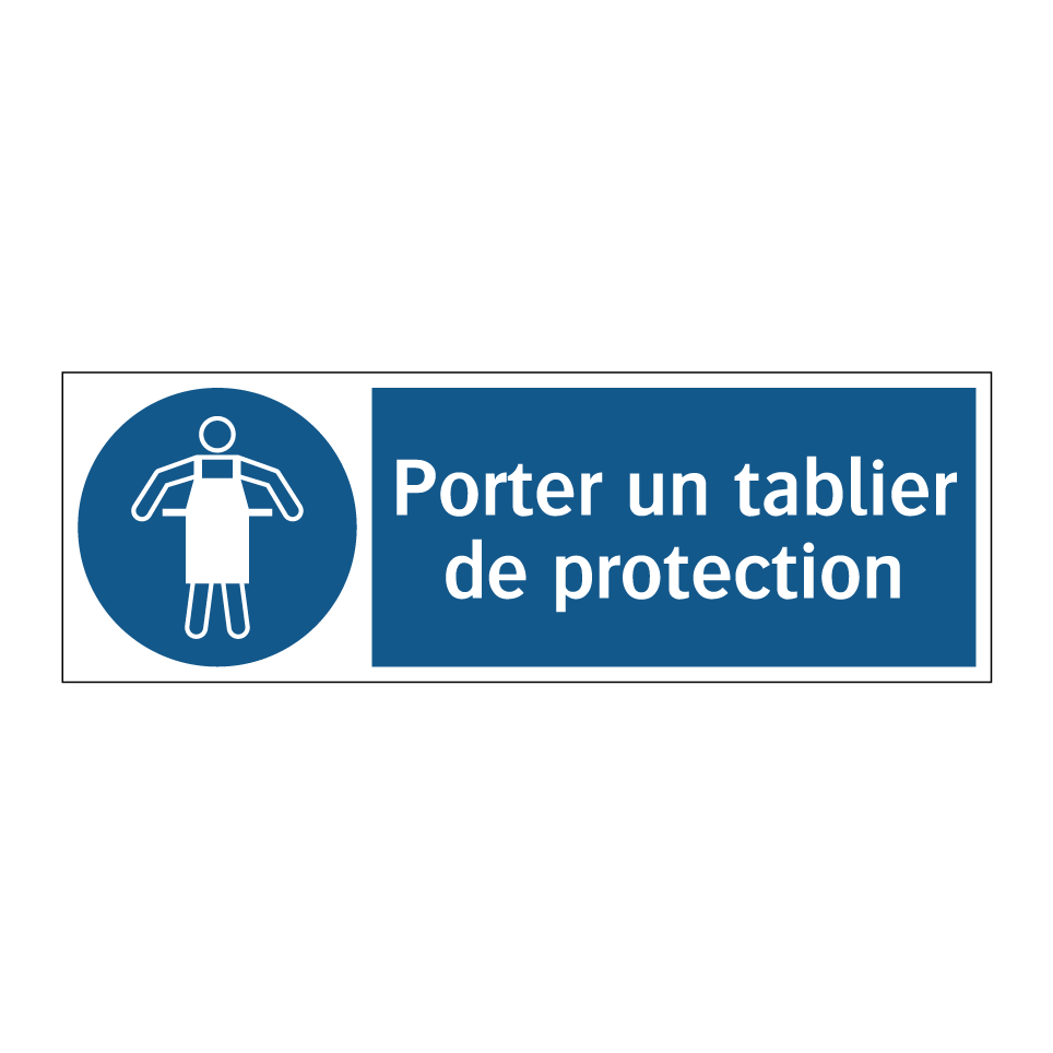 Porter un tablier de protection