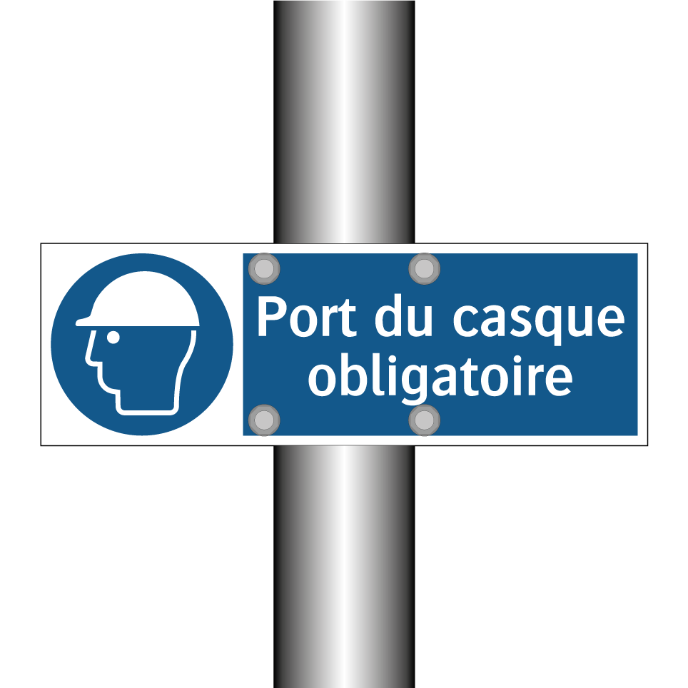 Port du casque obligatoire