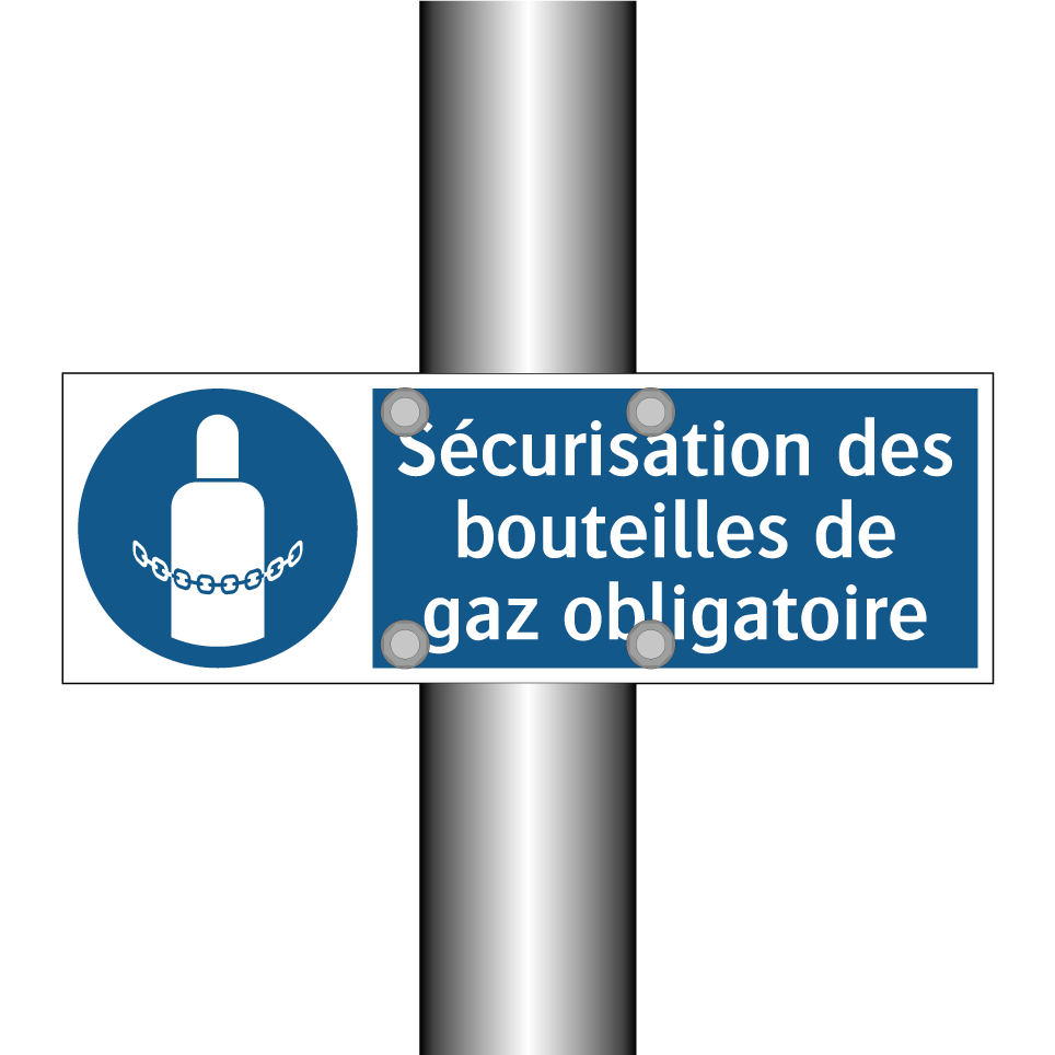 Sécurisation des bouteilles de gaz obligatoire