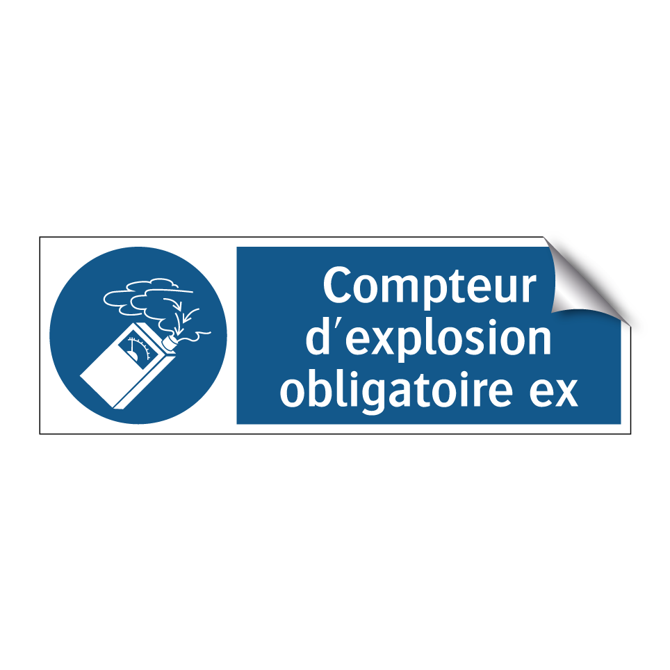 Compteur d'explosion obligatoire ex