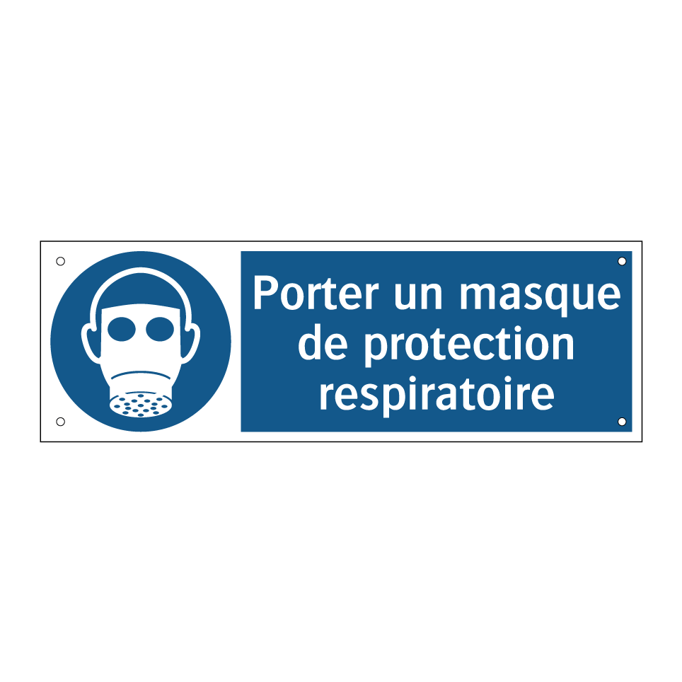 Porter un masque de protection respiratoire
