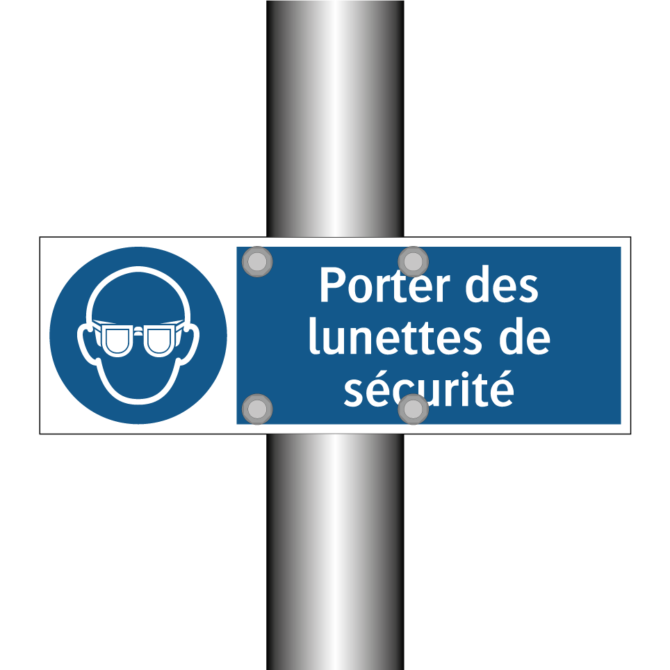 Porter des lunettes de sécurité