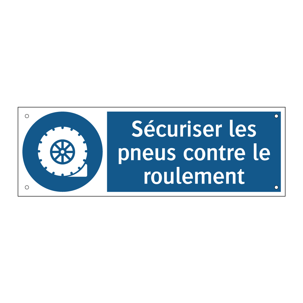 Sécuriser les pneus contre le roulement