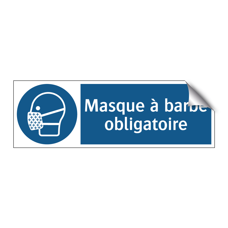 Masque à barbe obligatoire