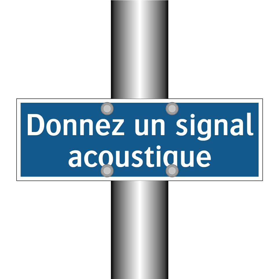 Donnez un signal acoustique