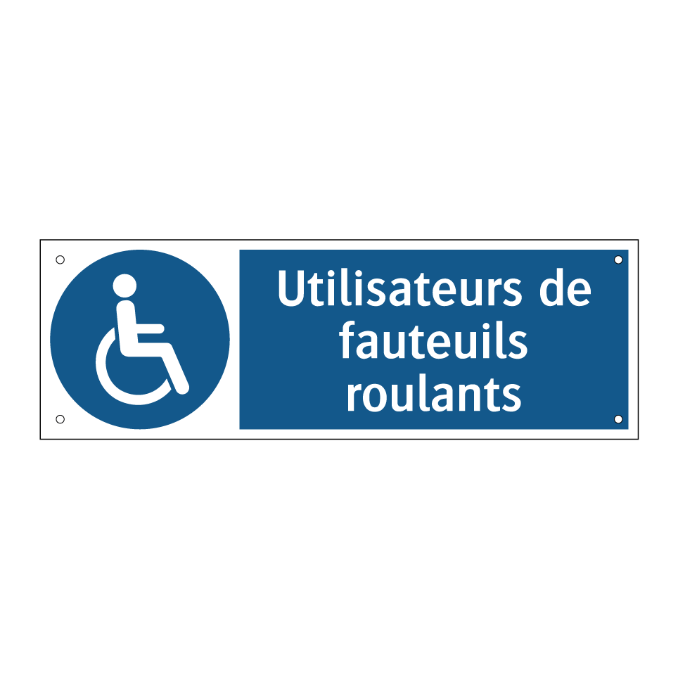 Utilisateurs de fauteuils roulants