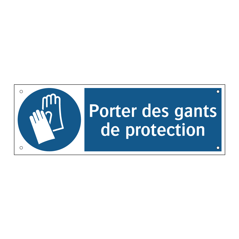 Porter des gants de protection