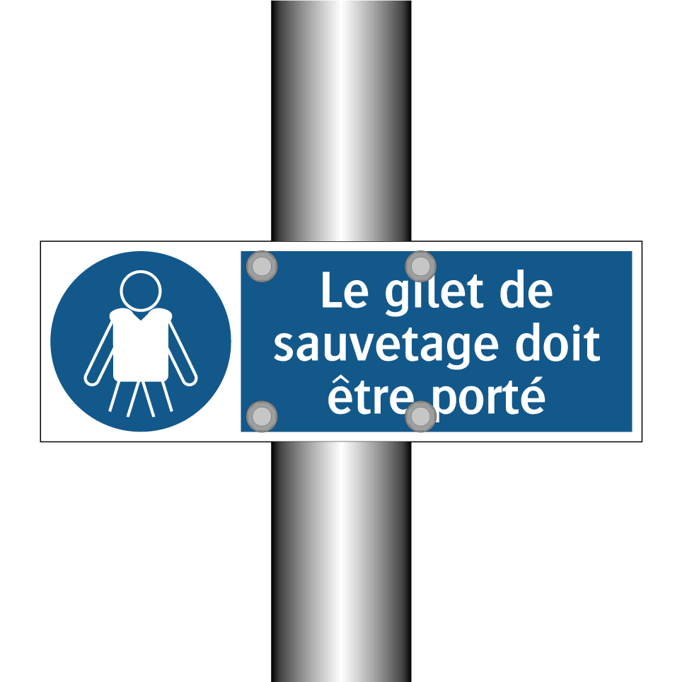 Le gilet de sauvetage doit être porté