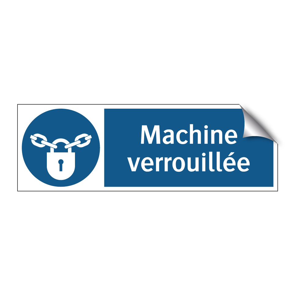 Machine verrouillée