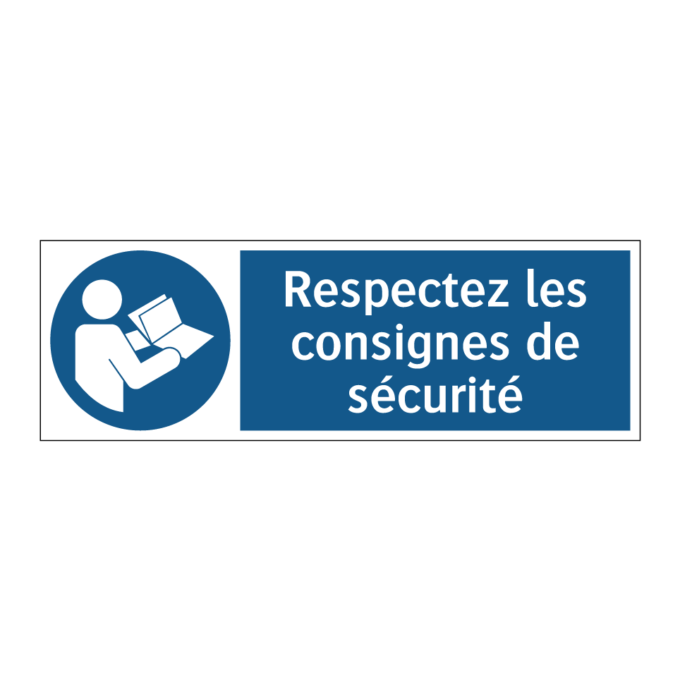 Respectez les consignes de sécurité