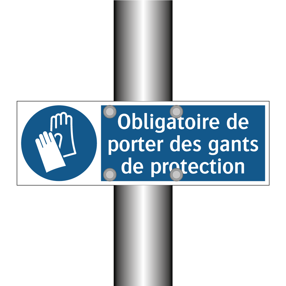 Obligatoire de porter des gants de protection
