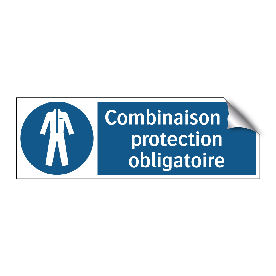 Combinaison de protection obligatoire