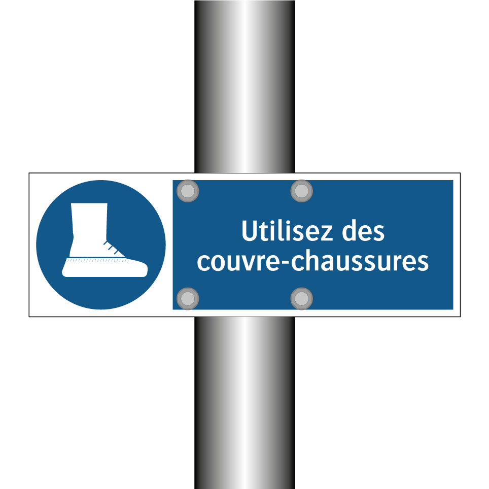 Utilisez des couvre-chaussures