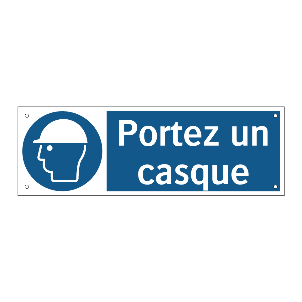 Portez un casque