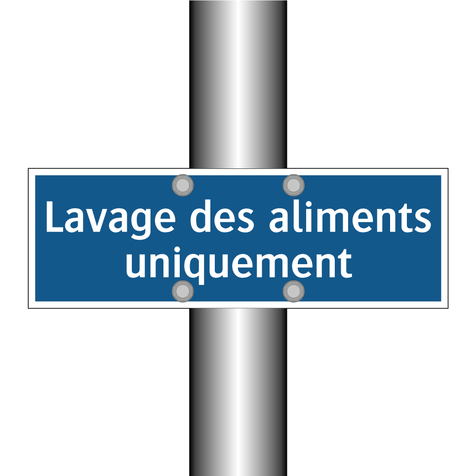 Lavage des aliments uniquement