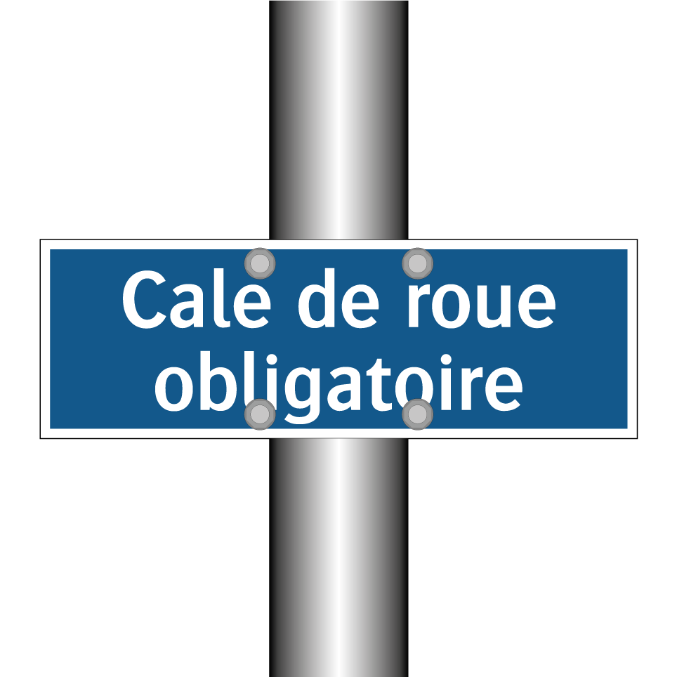 Cale de roue obligatoire