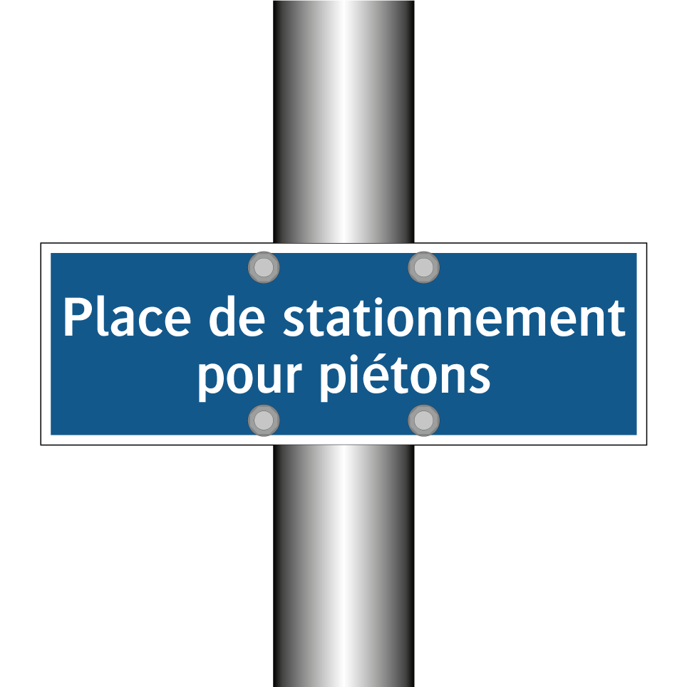 Place de stationnement pour piétons